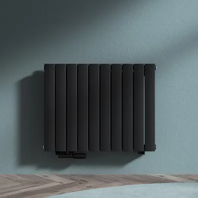 Immagine prodotto di doporro Radiatore a Pannello 77x60cm, Radiatore Scaldasalviette Termoarredo da Parete Scalda Portasciugamani a Doppio per Soggiorno e Camera da Letto FS, Antracite