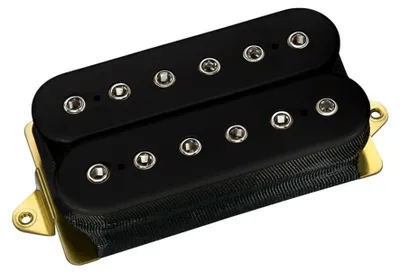 Produktbild von DiMarzio Mirage Bridge Black | Nickel Pole Pieces | F-spaced