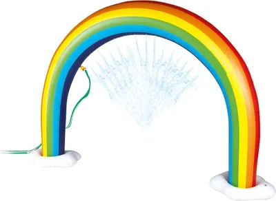 Immagine prodotto di Gonfiabile Happy People Rainbow Sprinkler 216x46x153 cm