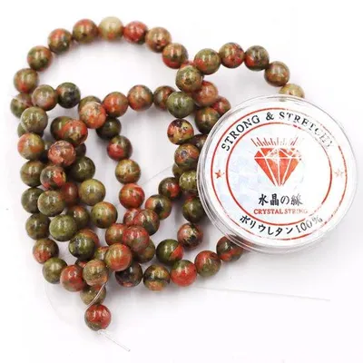 Produktbild von Kralen 4mm Unakiet Energiesteine Armband Kit