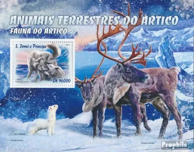 Produktbild von Briefmarken Sao Tome e Principe 2016 Mi Block 1210 (kompl. Ausgabe) postfrisch Arktische Tiere