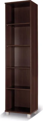 Obrázok produktu pre Úzky regál do obývačky ANDOVER - gaštan wenge