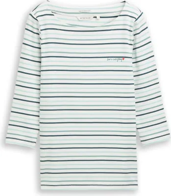 Produktbild von Langarmshirt mit Streifenmuster