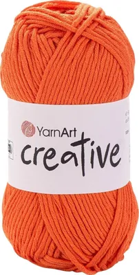 Produktbild von Yarn Art Creative 242 Orange Strickgarn