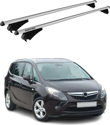 Obrázok produktu pre Tiger priečne strešné nosiče pre Opel Zafira C Tourer 2011–2019, šedé