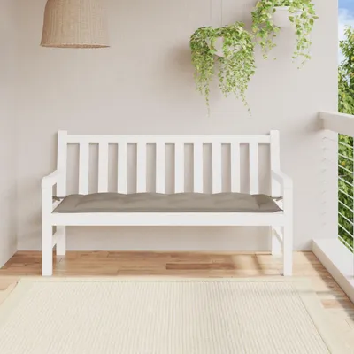 Obrázok produktu pre vidaXL Záhradná lavička Taupe 150x50x7 cm Oxford Fabric