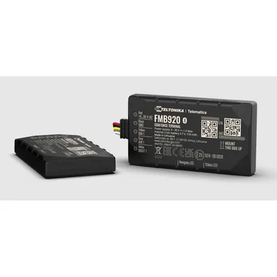 Obrázek produktu pro Teltonika FMB920, Auto, Černá, 850,900,1800,1900 MHz, IP54, 33 kanály/kanálů, 0,128 GB