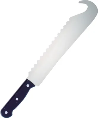 Produktbild von Realistisches Knochenmesser als Spielzeugmesser für Halloween 38cm