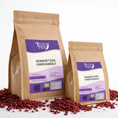 Produktbild von Tasty Pott Berberitzen getrocknet - im Beutel - 3 Beutel