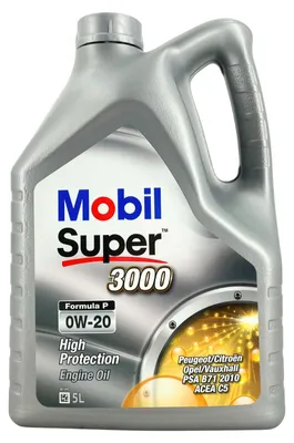 Produktbild von 5 Liter MOBIL 0W-20 Super 3000 Formula P PSA B71 2010