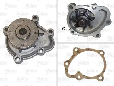 Produktbild von VALEO Kühlmittelpumpe Wasserpumpe für OPEL Astra G CC (T98) 506481