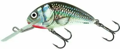Produktbild von Salmo® Hornet - Farbe Holographic Grey Shiner 4,0 cm - sinkend