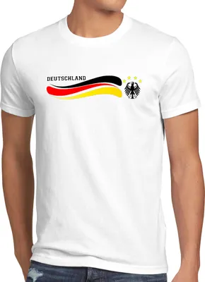 Produktbild von Deutschland Herren Fan T-Shirt Fussball WM 2026 Weltmeisterschaft Flagge