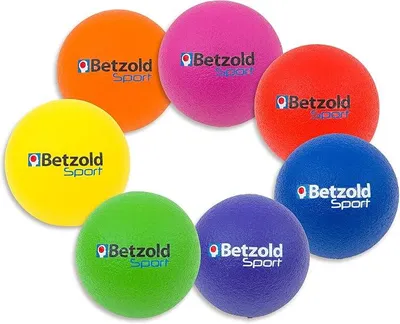 Imagen del producto de Silecomplaza - Set de 7 pelotas de softbol - Pelotas para actividades deportivas en guardería