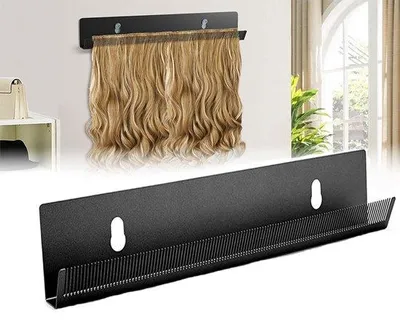 Immagine prodotto di Supporti per extension per lo styling e la conservazione, supporti in metallo per extension, strumenti per il fissaggio delle extension.