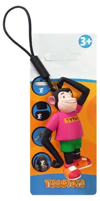Productafbeelding van Figuurtje Tytus, 7,8 cm. Sleutelhanger van Tisso Toys