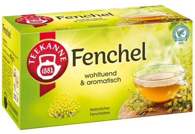 Image de Teekanne 6165 Thé Fenouil 20 sachets à 3,0 g