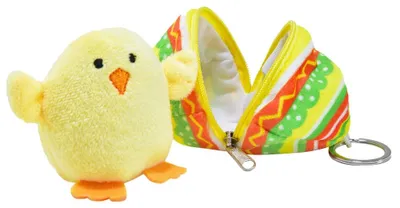 Produktbild von Kögler Friends2Go Mini Plüschtier Küken im Ei gelb 9 x 9 cm Ostern Kuscheltier