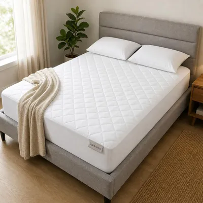 Image de Protection de matelas – Hypoallergénique et respirante – Profondeur 30 cm