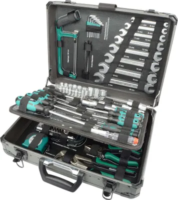 Produktbild von Brüder Mannesmann Alu-Werkzeugkoffer 133-tlg.