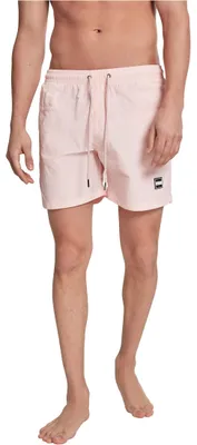 Image de Urban Classics - Slip de bain BLOCK rose - 4XL