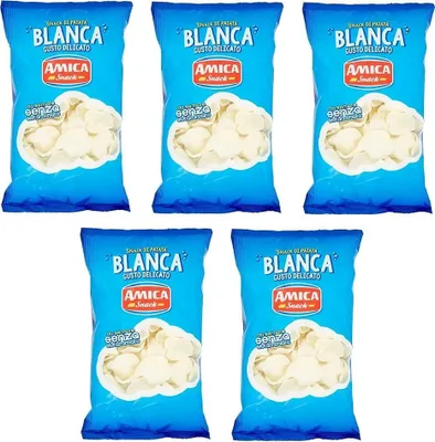 Produktbild von 5x Amica Chips Blanca Patatine Kartoffel Snack 160g