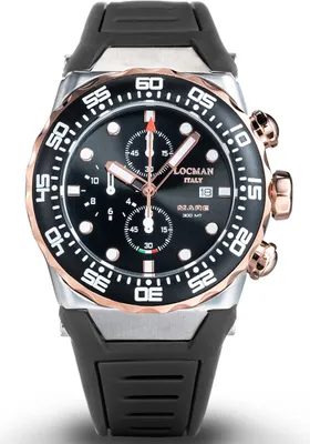 Produktbild von 0560M01R-0RBKRGSK2 Italy Armbanduhr Mare 300MT Chrono Ref. 0560 Locman