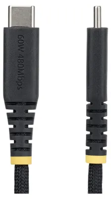 Obrázek produktu pro StarTech.com USB2CC15CMNCBR, 0,15 m, USB C, USB C, USB 2.0, 0,48 Gbit/s, Černá