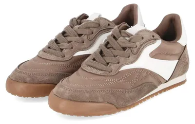 Produktbild von Bullboxer Damen Low Sneaker Braun Synthetik, Leder & Textil Größe: 40
