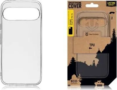 Zdjęcie produktu dla Taktyczna przezroczysta tylna obudowa TPU Pixel 10 Pro XL