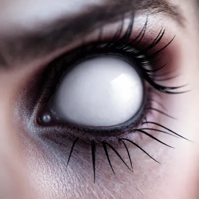 Immagine prodotto di Lenti a contatto bianche colorate e testate - Lenti a contatto verdi giornaliere per Halloween e Carnevale - senza prescrizione medica - Vampiro e Dracula (bianco, 1 paio / 2 pezzi)