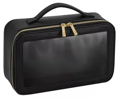 Immagine prodotto di Bagbase - Borsa cosmetici "Boutique", trasparente FK1722 (taglia unica) (nero)