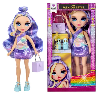 Produktbild von Rainbow High My Fashion Style Fashion Doll - Violet Willow (Purple), Modepuppe, Weiblich, 4 Jahr(e), Junge/Mädchen, 280 mm, Mehrfarbig, Violett