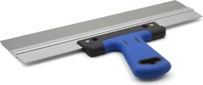 Produktbild von DEWEPRO Edelstahl Flächenspachtel, Aluhalter, 2K-Softgriff 350x50mm