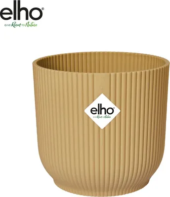 Zdjęcie produktu dla Doniczka Elho Vibes Fold Round Yellow