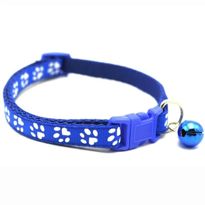 Obrázek produktu pro Obojek pro kotě/kočku Tlapka 1x19-32cm modrý