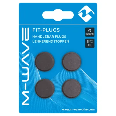 Produktbild von 4 Stück Fahrrad Lenker End Stopfen Kappen MTB 19mm Bar End Plugs - 4er SET