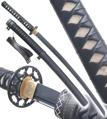 Produktbild von Danzan Katana Geschmiedeter Ninja Säbel Scharfes Schwert - Maru 1045