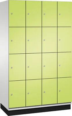 Produktbild von C+P Fächerschrank 4510340S10012 Sockel 16Fächer B1200mm lgr/vgn