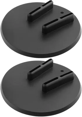 Immagine prodotto di Tappetini per moto, set da 2, neri, in plastica