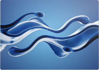 Produktbild von Abstrakte Wellen – Bodenschutzmatte – Stuhlunterlage 140x100 cm – Rutschfest – Hartbodenmatte