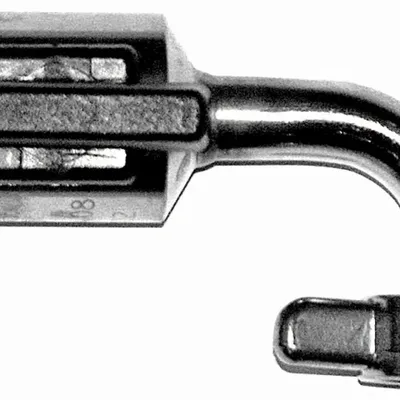 Image de Robinet tireuse a biere - courbé, en acier inoxydable, taille: 10 mm