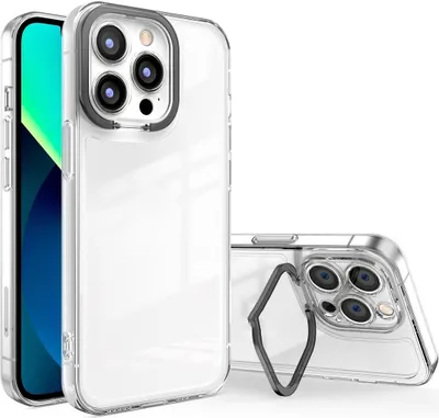 Produktbild von König Design Hülle kompatibel mit Apple iPhone 14 Kunststoff Soft Handyhülle - Handy Case Schwarz