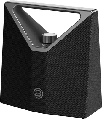 Produktbild von BUGANi Brief Plus Tragbarer Bluetooth-Lautsprecher Schwarz+Silber