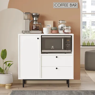 Obrázok produktu pre Mikrovlnná skrinka Houseland Royce 01, biela