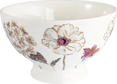Produktbild von Greengate Suppenschale Lillith White-Gold (15cm)