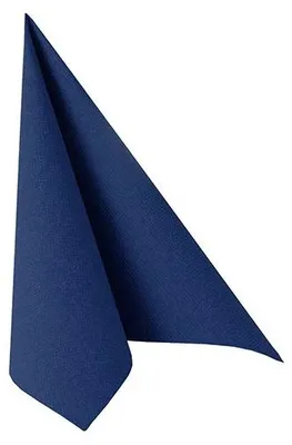 Zdjęcie produktu dla 160 serwetek Papstar ROYAL Collection 1/4 fałdy 40 cm x 40 cm ciemnoniebieskie 16903
