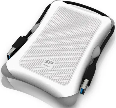 Produktbild von Silicon Power Festplatte  2.5" 1TB USB3.0 A30Anti-shock Weiß extern retail