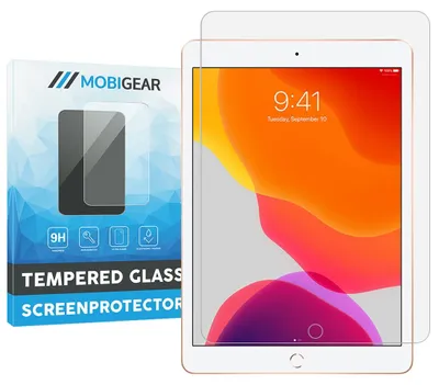 Produktbild von Mobigear iPad 7 (2019) Schutzglas – Gehärtetes Glas für den Displayschutz – Kompatibel mit Hüllen