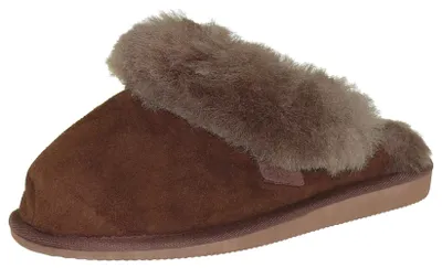 Produktbild von Extra dicke Lammfell Pantoffeln für Damen